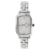 Sonata Women's Watch Analog White Dial With Stainless Steel Band, 87001SM01